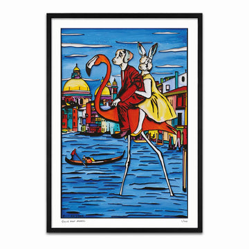 A Day Out in Venice (Print)