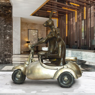 They Were Always Loving Side by Side (Bronze Sculpture)