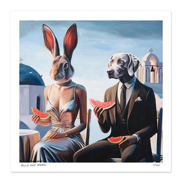 The Watermelon Eaters (Print)
