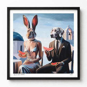 The Watermelon Eaters (Print)