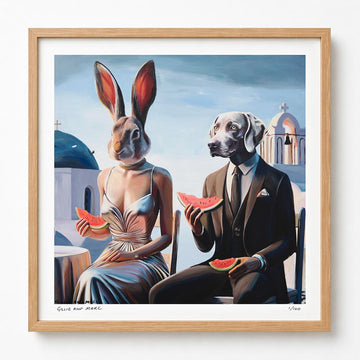 The Watermelon Eaters (Print)