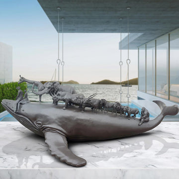 The Wonder Whale (Bronze Sculpture)