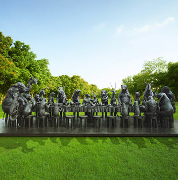 The Wild Banquet (Bronze Sculpture)