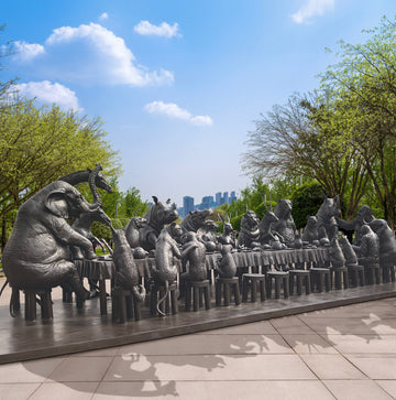The Wild Banquet (Bronze Sculpture)