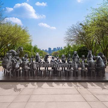 The Wild Banquet (Bronze Sculpture)