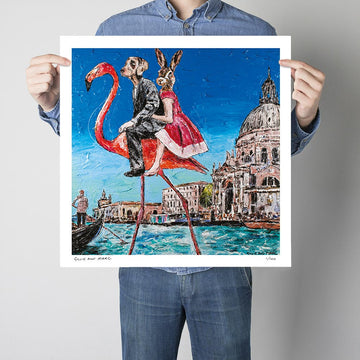 They Were Wild About Each Other and Happy for Everyone to Know (Print)