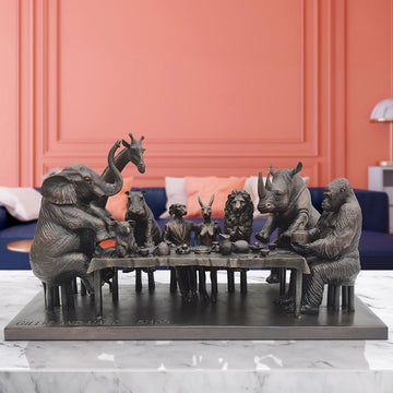 Wild Feast (Bronze Sculpture)
