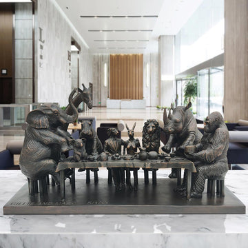 Wild Feast (Bronze Sculpture)