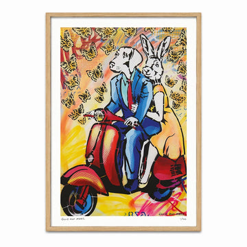 A Wonderful World Is Right In Front of Us (Print)