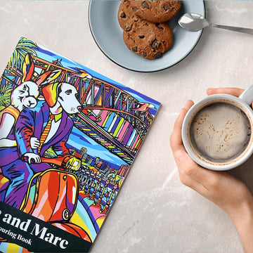 GILLIE AND MARC – Colouring Book