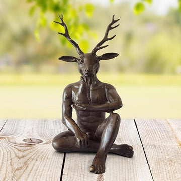 The Pearfect Deer (Bronze Sculpture, Pocket Size)