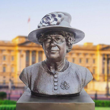 Queen Elizabeth Shines (Bronze Sculpture)