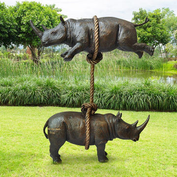 We Will Support Each Other Forever (Bronze Sculpture)