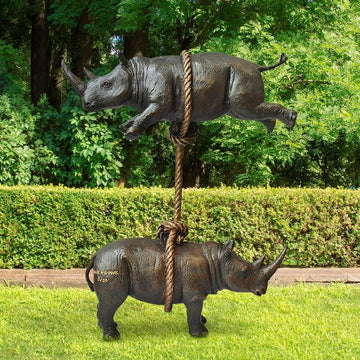We Will Support Each Other Forever (Bronze Sculpture)