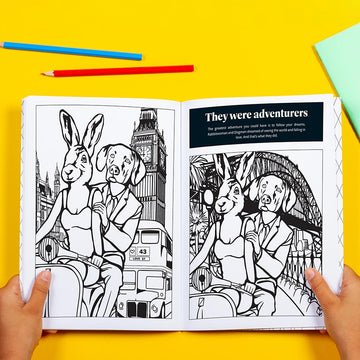 GILLIE AND MARC – Colouring Book