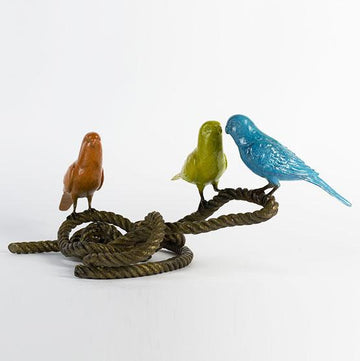 Three is never a crowd (Bronze Sculpture)