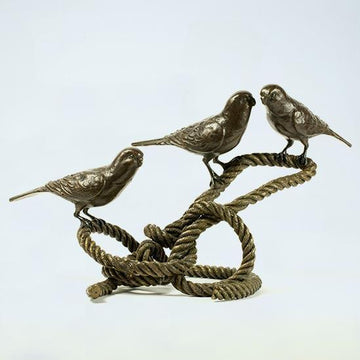Three is never a crowd (Bronze Sculpture)