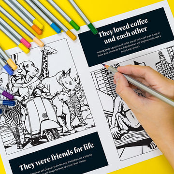 GILLIE AND MARC – Colouring Book