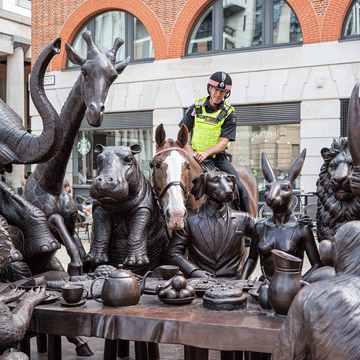 The Wild Table of Love (Bronze Sculpture)