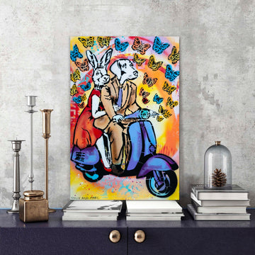 They said LOL (Original Painting)