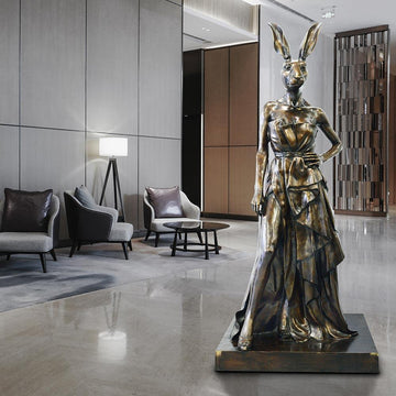 Angelina Rabbit (Bronze Sculpture)