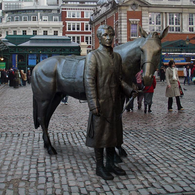 Polding Archbishop Polding and his horse (Bronze Sculpture) – Gillie and Marc®