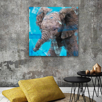 Wild about African elephants (Original Painting)