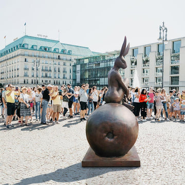 I Am Rabbitwoman (Bronze Sculpture)