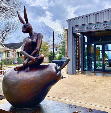 I Am Rabbitwoman (Bronze Sculpture)