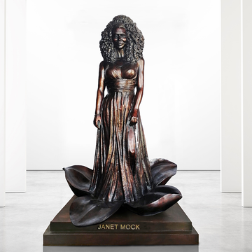 Janet Mock (Bronze Sculpture)