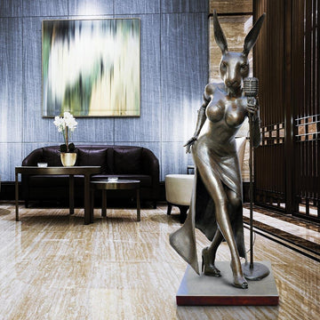The Celebrity Animal - Jessica Rabbit Rabbit (Bronze Sculpture)