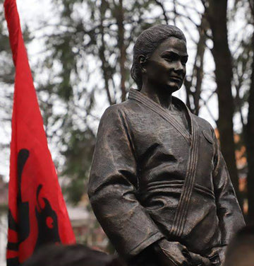 Majlinda Kelmendi (Bronze Sculpture)