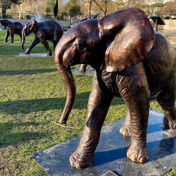 Mbegu Orphan (Bronze Sculpture)