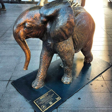 Mbegu Orphan (Bronze Sculpture)