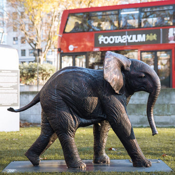 Mbegu Orphan (Bronze Sculpture)