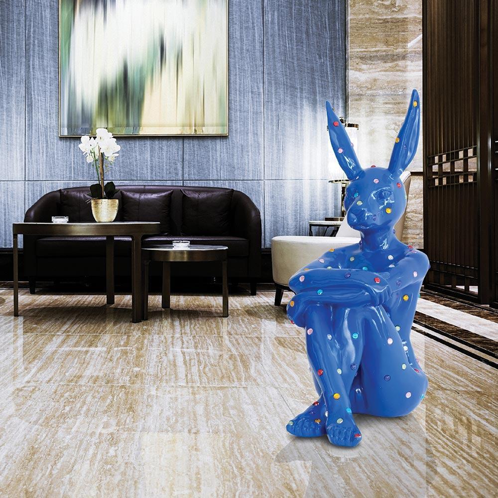 Ruby Rabbit (Fibreglass Sculpture) – Gillie and Marc®