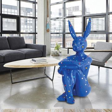 Ruby Rabbit (Fibreglass Sculpture)