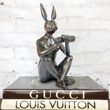 She loved taking black and white as it was more artistic (Bronze Sculpture)