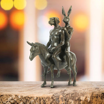 The Travellers Have Arrived (Bronze Sculpture)