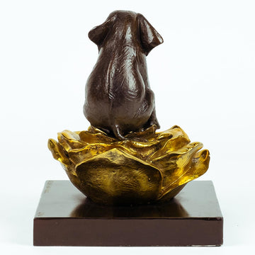 The Elephant Was in Golden Bloom (Bronze Sculpture, Small)