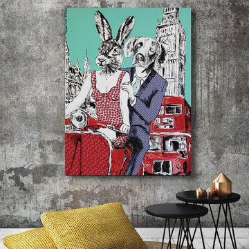 They were Londoners for life (Original Painting)