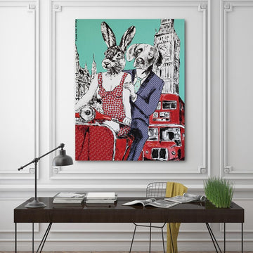 They were Londoners for life (Original Painting)