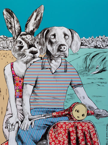 They called Bondi home (Original Painting)