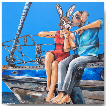 They Were on a Voyage to Everywhere (Original Painting)