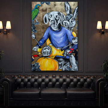 They thought This will be Awesome (Original Painting)