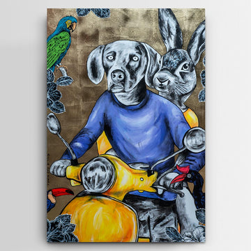 They thought This will be Awesome (Original Painting)