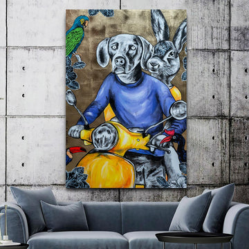 They thought This will be Awesome (Original Painting)