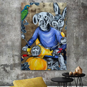 They thought This will be Awesome (Original Painting)