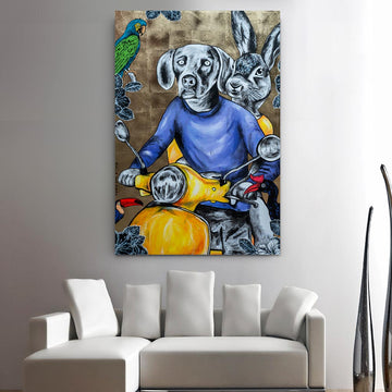 They thought This will be Awesome (Original Painting)
