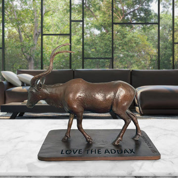Love the Addax (Bronze Sculpture)